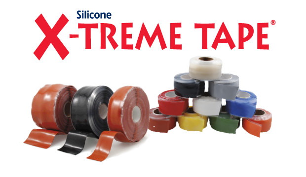 Vypar TPE-X10Y 2 Pack 1in X-Treme Self-Fusing Silicon Rubber Tape x 10ft Ye 